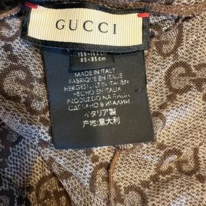 Gucci Brown Monogram thights